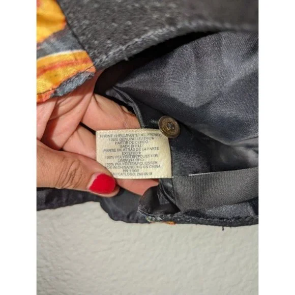 Vintage 90's The Original Arizona Jean Company Black Suede Large Boho Vest - Picture 6 of 10